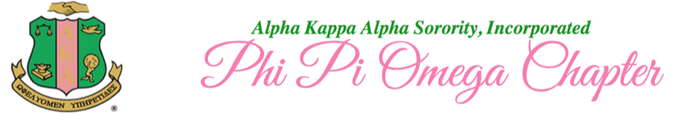 Alpha Kappa Alpha Sorority, Incorporated Phi Pi Omega Chapter